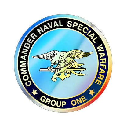 NSWG 1 (U.S. Navy) Holographic STICKER Die-Cut Vinyl Decal - The Sticker Space