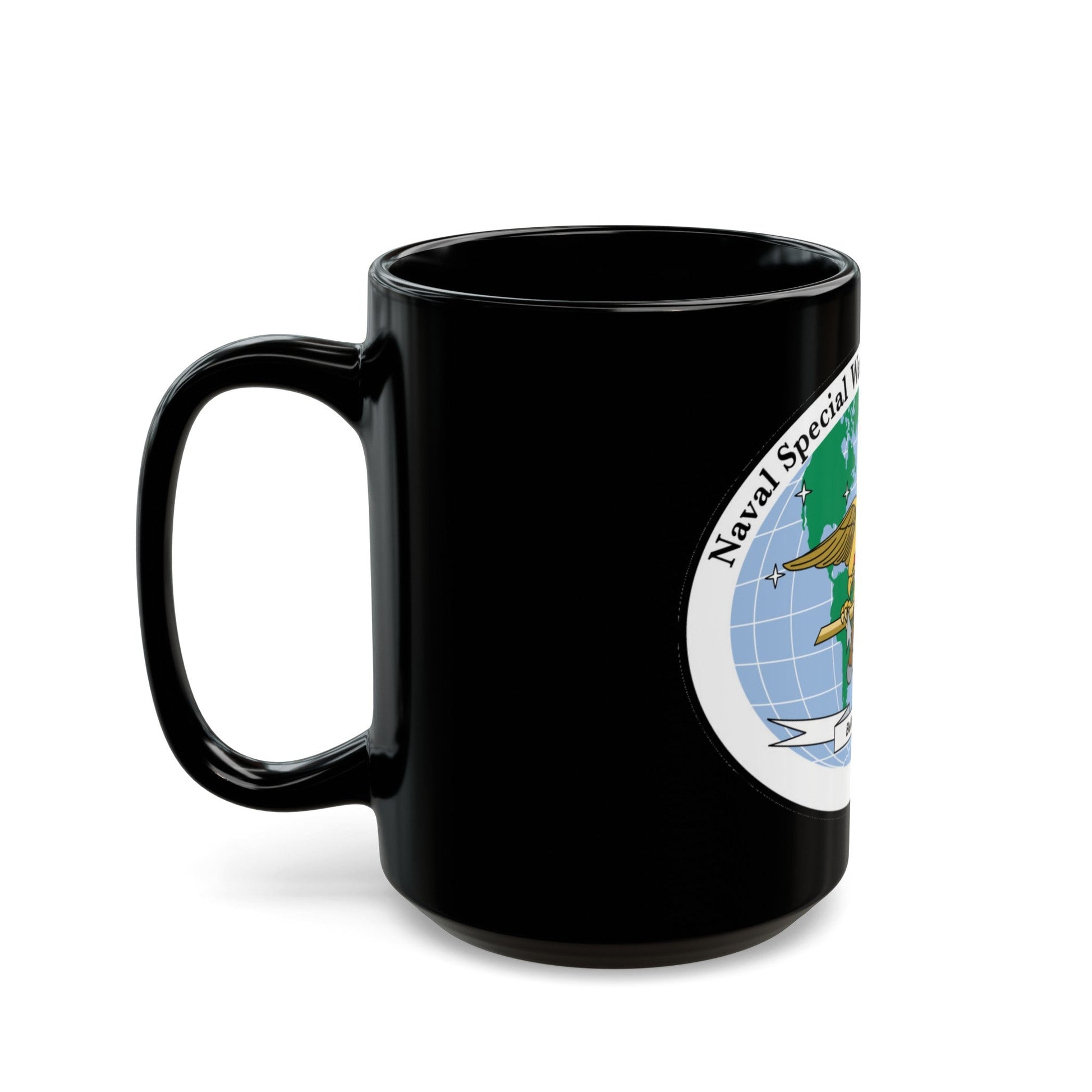 NSWG 3 Naval Special Warfare Group 3 (U.S. Navy) Black Coffee Mug-The Sticker Space