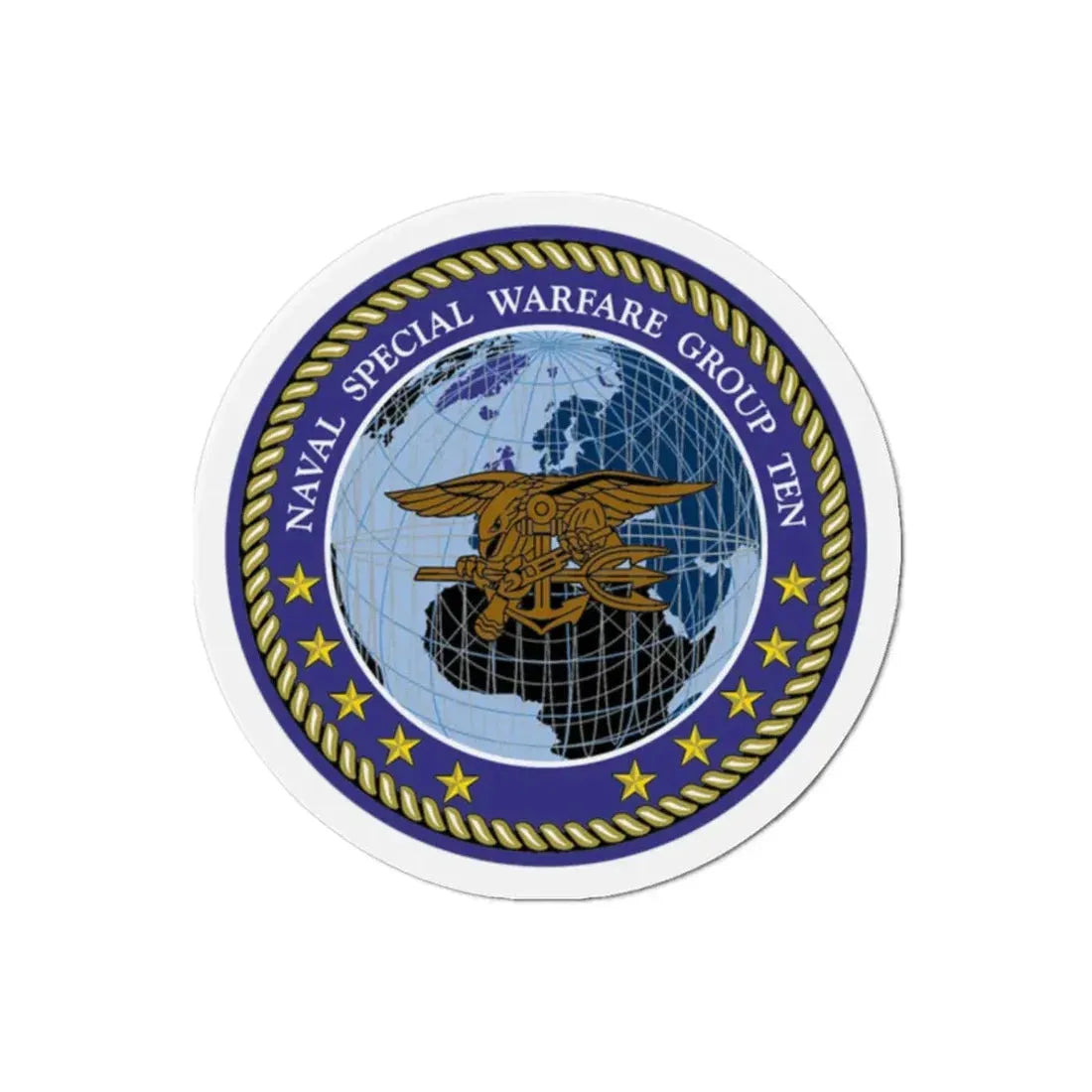 NSWG Ten (U.S. Navy) Refrigerator Magnet - The Sticker Space