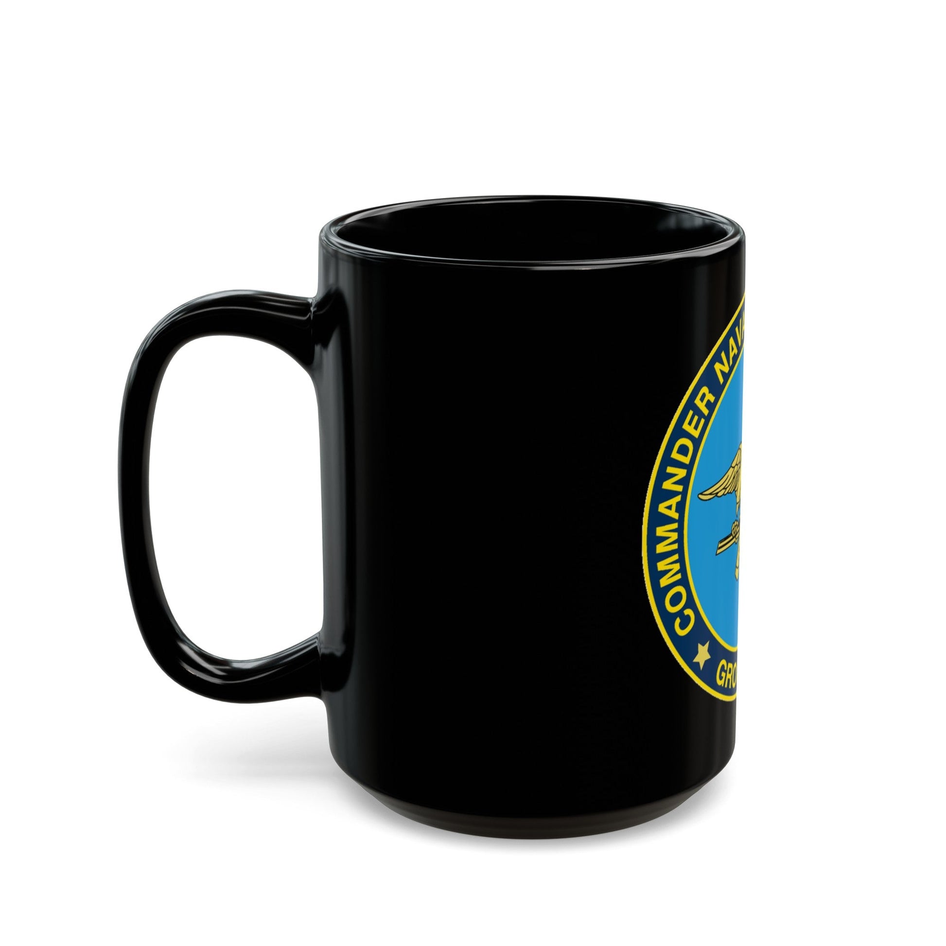 NSWG1 (U.S. Navy) Black Coffee Mug-The Sticker Space