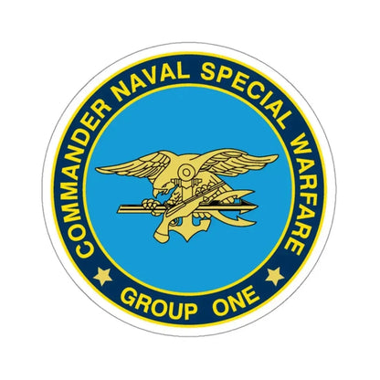 NSWG1 (U.S. Navy) STICKER Vinyl Kiss-Cut Decal 3 Inch White - The Sticker Space