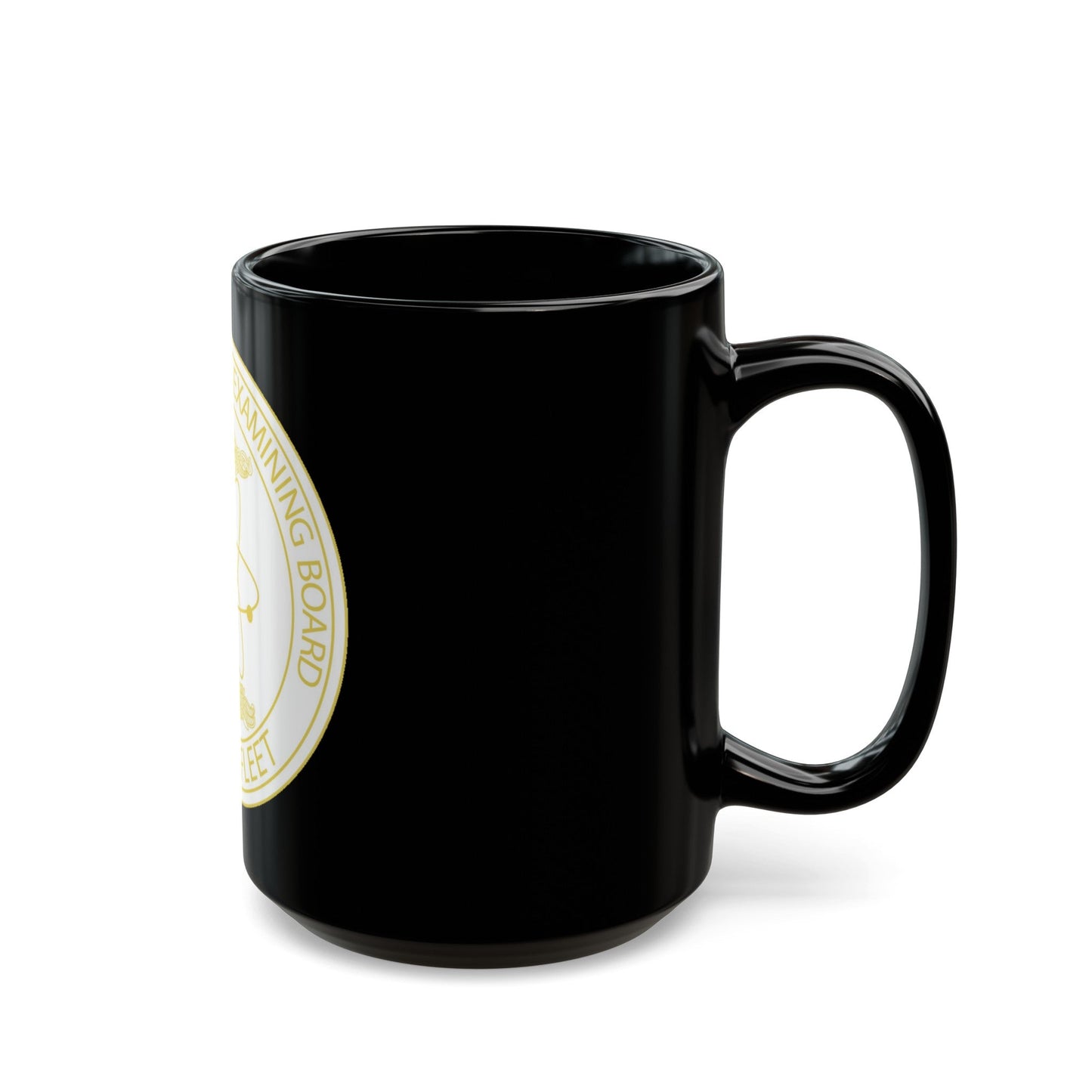 Nuclear Propulsion Examining Board Pacific Fleet (U.S. Navy) Black Coffee Mug-The Sticker Space