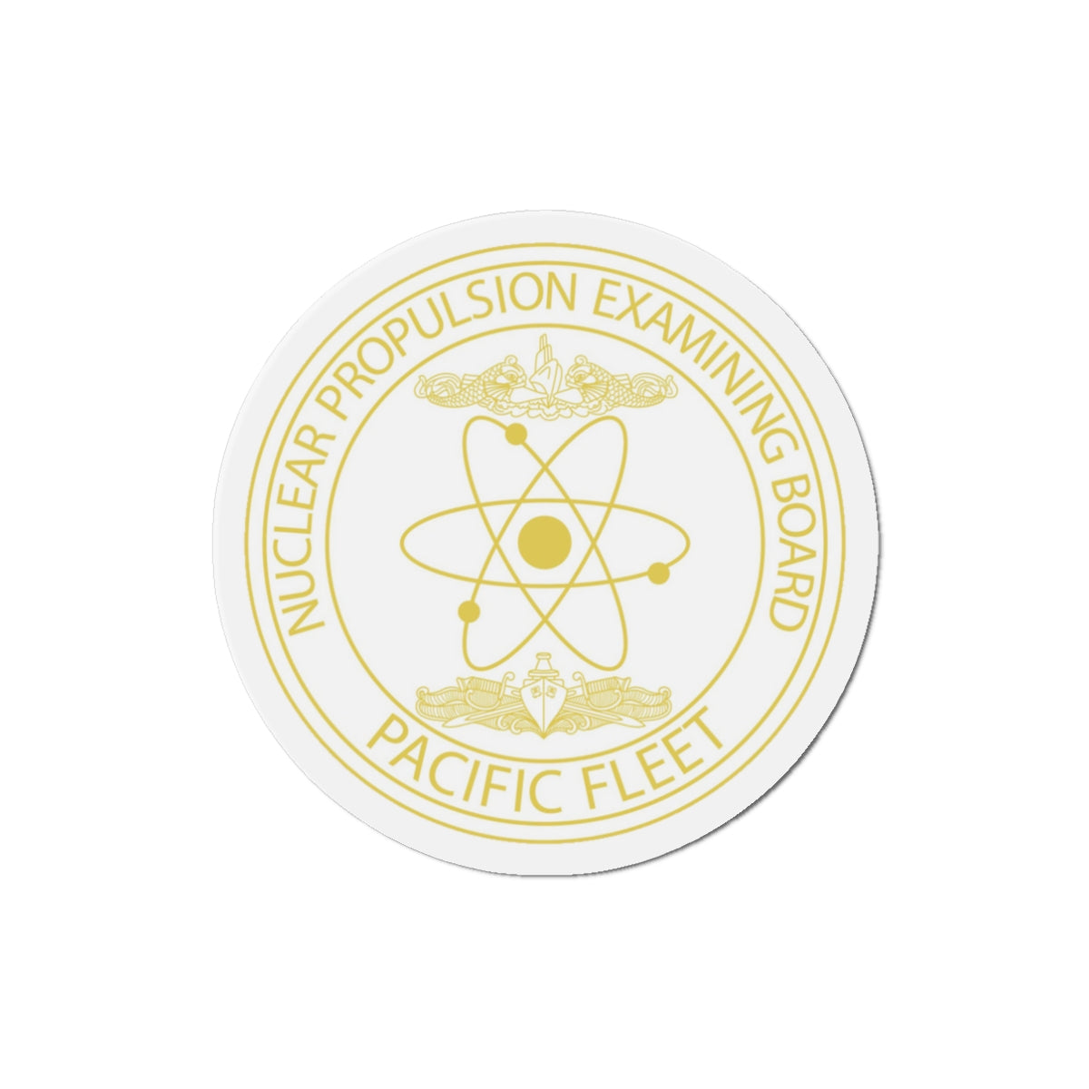 Nuclear Propulsion Examining Board Pacific Fleet (U.S. Navy) Die-Cut Magnet-3" x 3"-The Sticker Space