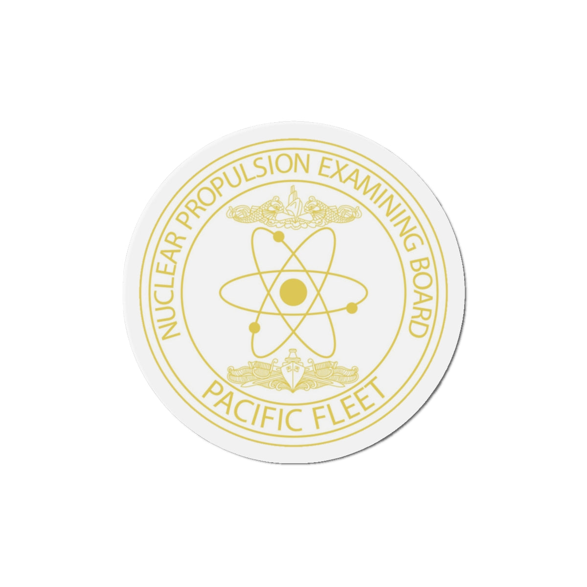 Nuclear Propulsion Examining Board Pacific Fleet (U.S. Navy) Die-Cut Magnet-6 × 6"-The Sticker Space