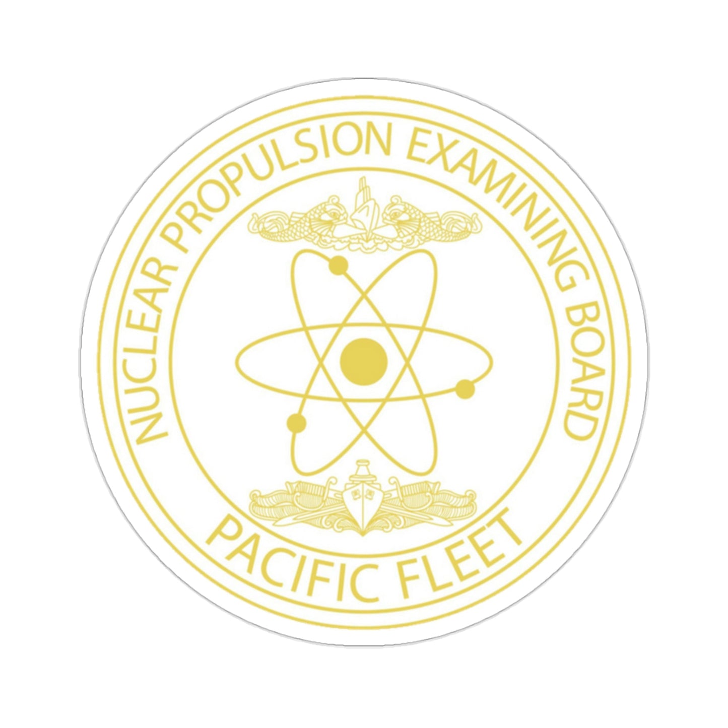 Nuclear Propulsion Examining Board Pacific Fleet (U.S. Navy) STICKER Vinyl Die-Cut Decal-2 Inch-The Sticker Space