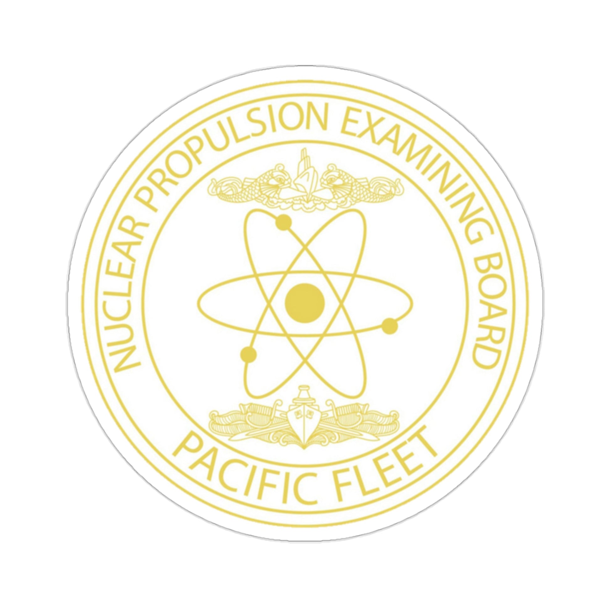 Nuclear Propulsion Examining Board Pacific Fleet (U.S. Navy) STICKER Vinyl Die-Cut Decal-2 Inch-The Sticker Space