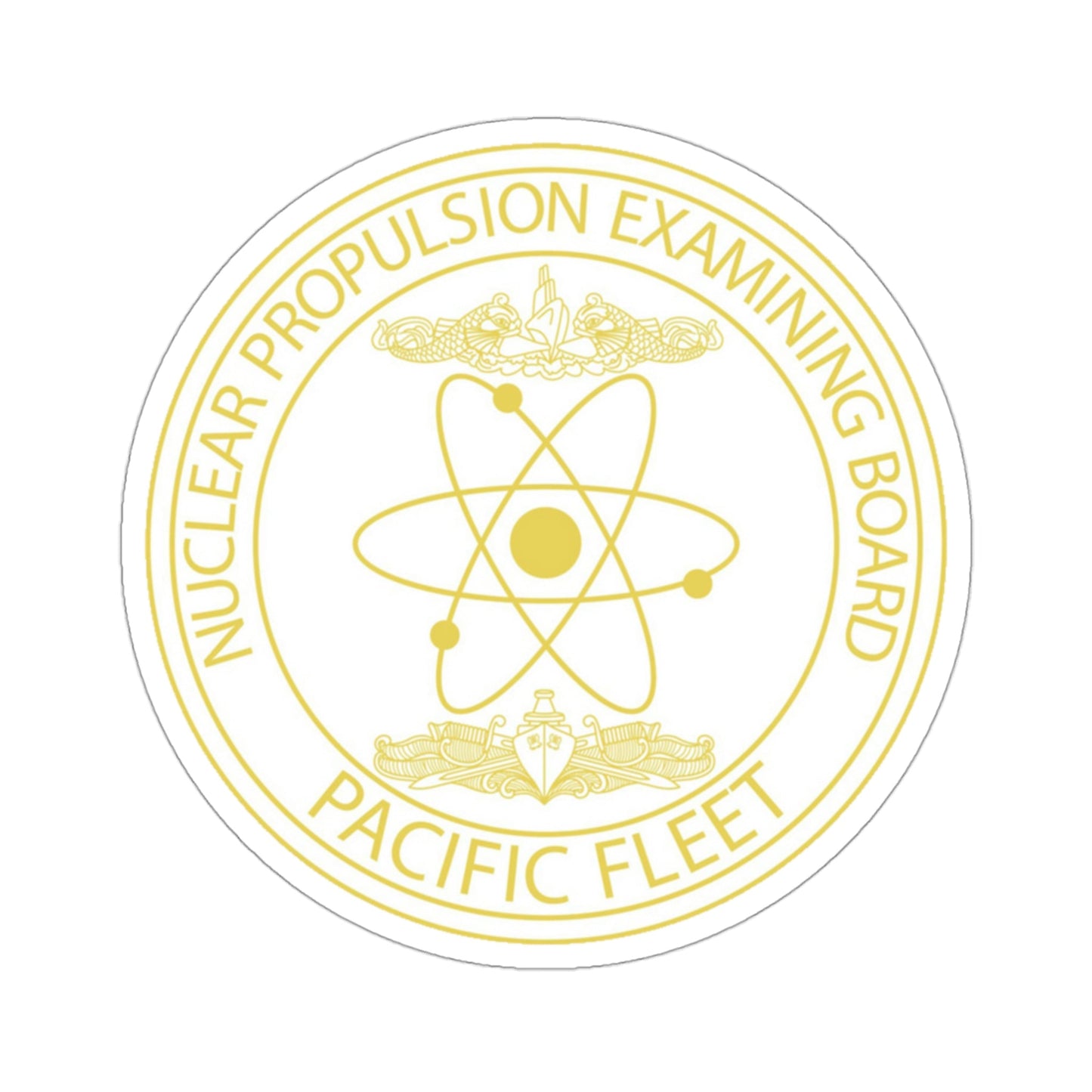 Nuclear Propulsion Examining Board Pacific Fleet (U.S. Navy) STICKER Vinyl Die-Cut Decal-3 Inch-The Sticker Space