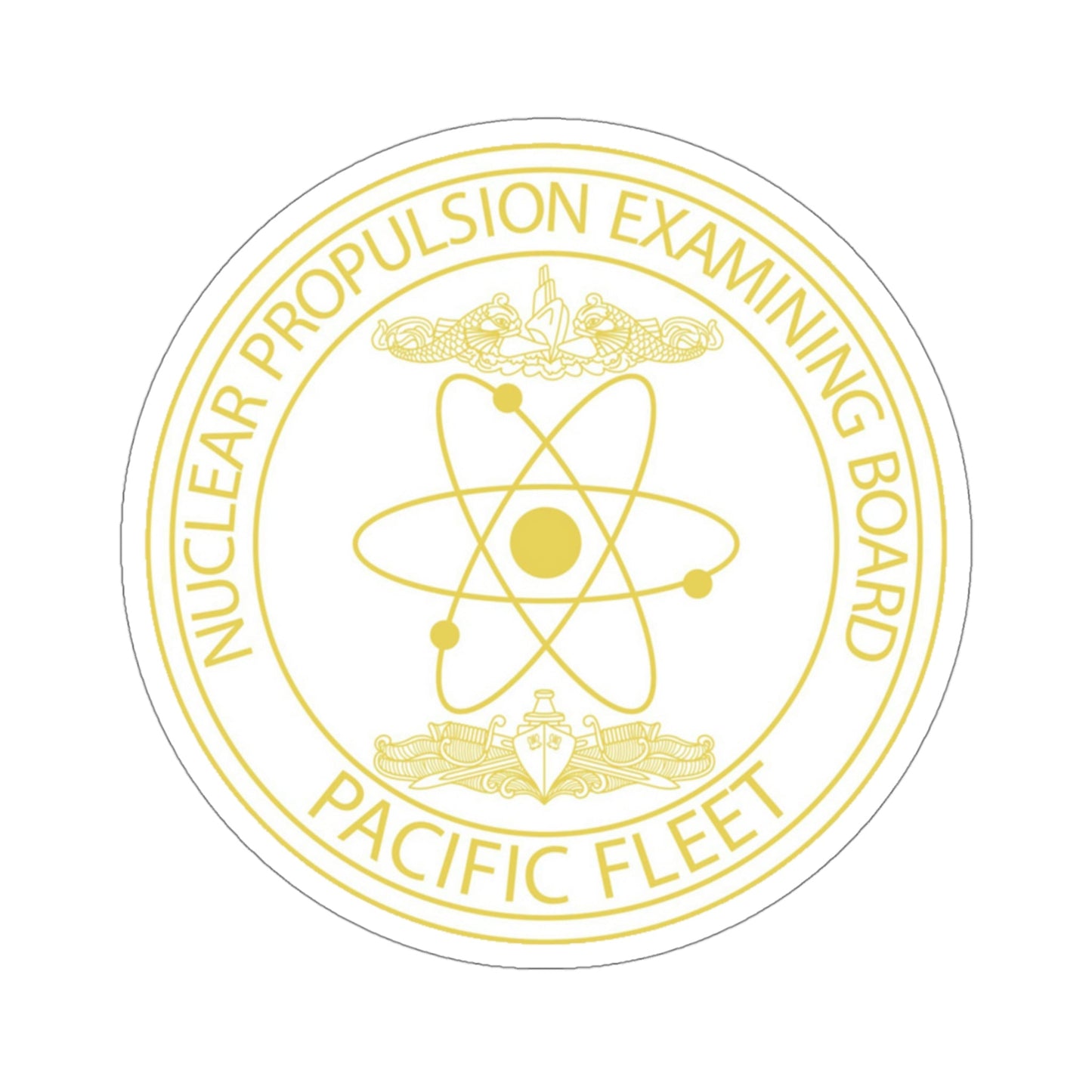 Nuclear Propulsion Examining Board Pacific Fleet (U.S. Navy) STICKER Vinyl Die-Cut Decal-4 Inch-The Sticker Space