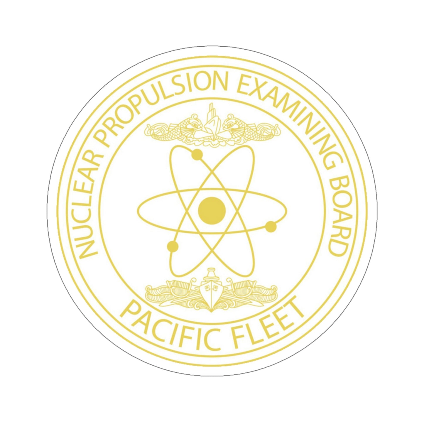 Nuclear Propulsion Examining Board Pacific Fleet (U.S. Navy) STICKER Vinyl Die-Cut Decal-6 Inch-The Sticker Space