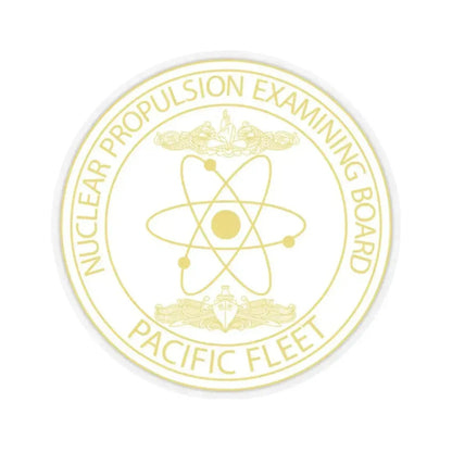 Nuclear Propulsion Examining Board Pacific Fleet (U.S. Navy) STICKER Vinyl Kiss-Cut Decal 2 Inch Transparent - The Sticker Space