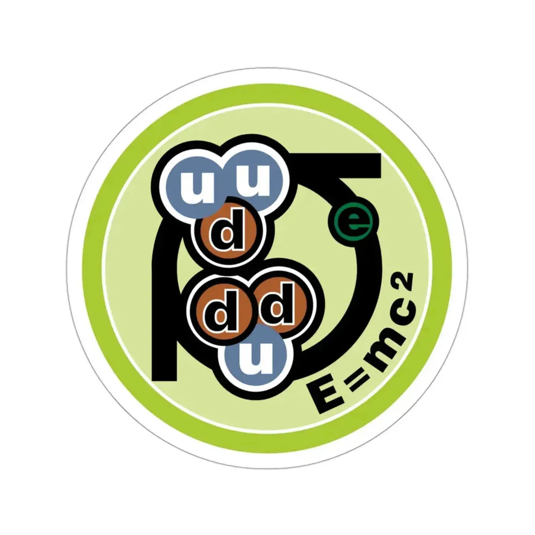 Nuclear Science (Boy Scouts Merit Badge) STICKER Vinyl Die-Cut Decal 3 Inch - The Sticker Space