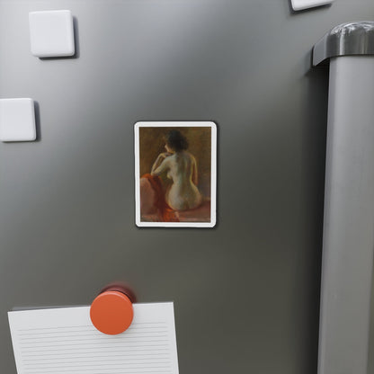 Nude, 1910 (Magazine Illustration) Refrigerator Magnet-The Sticker Space