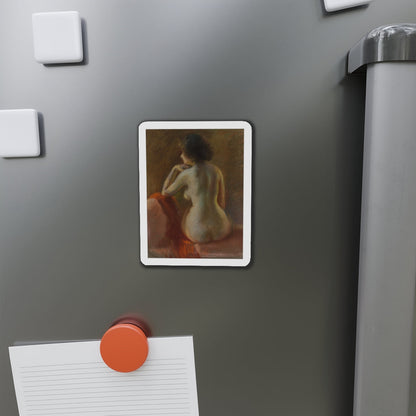 Nude, 1910 (Magazine Illustration) Refrigerator Magnet-The Sticker Space