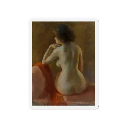 Nude, 1910 (Magazine Illustration) Refrigerator Magnet 4 Inch - The Sticker Space