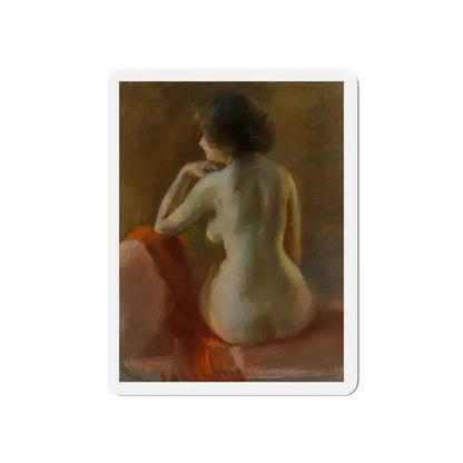 Nude, 1910 (Magazine Illustration) Refrigerator Magnet 5 Inch - The Sticker Space