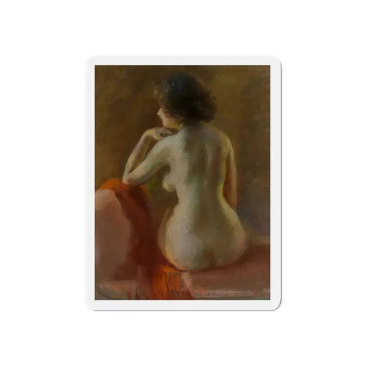 Nude, 1910 (Magazine Illustration) Refrigerator Magnet 6 Inch - The Sticker Space