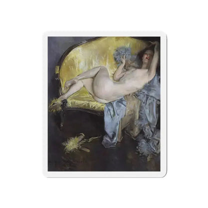 Nude, 1933 (Magazine Illustration) Refrigerator Magnet 5 Inch - The Sticker Space