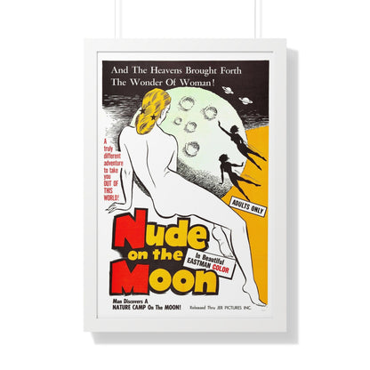 NUDE ON THE MOON 1961 - Framed Movie Poster-20" x 30"-The Sticker Space