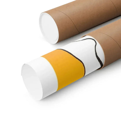 NUDE ON THE MOON 1961 - Paper Movie Poster - The Sticker Space