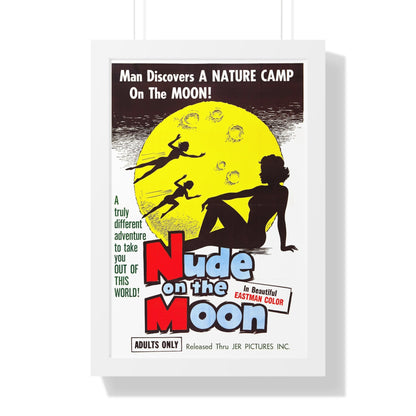 NUDE ON THE MOON (2) 1961 - Framed Movie Poster-16″ x 24″-The Sticker Space