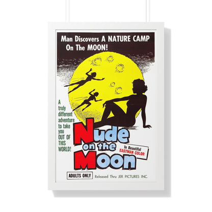 NUDE ON THE MOON (2) 1961 - Framed Movie Poster-20" x 30"-The Sticker Space