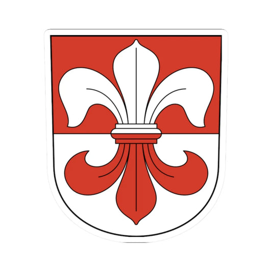 Nuerensdorf-blazon (Switzerland) (Coat of Arms) STICKER Vinyl Kiss-Cut Decal 2 Inch White - The Sticker Space