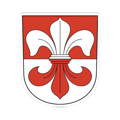 Nuerensdorf-blazon (Switzerland) (Coat of Arms) STICKER Vinyl Kiss-Cut Decal 3 Inch White - The Sticker Space