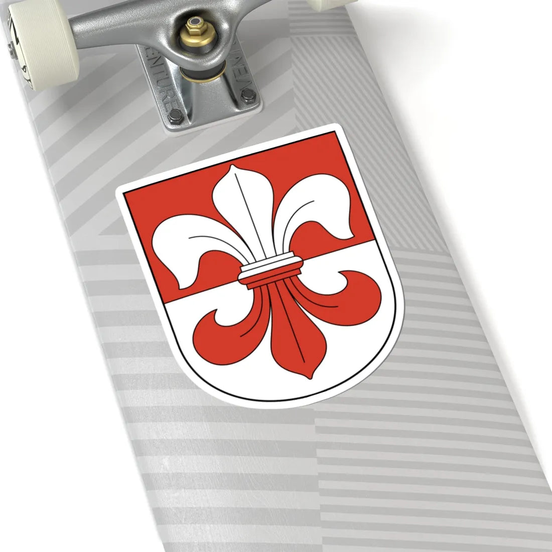 Nuerensdorf-blazon (Switzerland) (Coat of Arms) STICKER Vinyl Kiss-Cut Decal - The Sticker Space