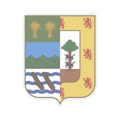 Nueva Vizcaya (Philippines) STICKER Vinyl Kiss-Cut Decal 2 Inch Transparent - The Sticker Space