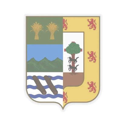 Nueva Vizcaya (Philippines) STICKER Vinyl Kiss-Cut Decal 6 Inch Transparent - The Sticker Space