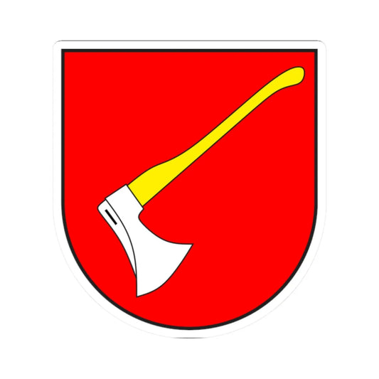 Nufenen wappen (Switzerland) (Coat of Arms) STICKER Vinyl Kiss-Cut Decal 2 Inch White - The Sticker Space