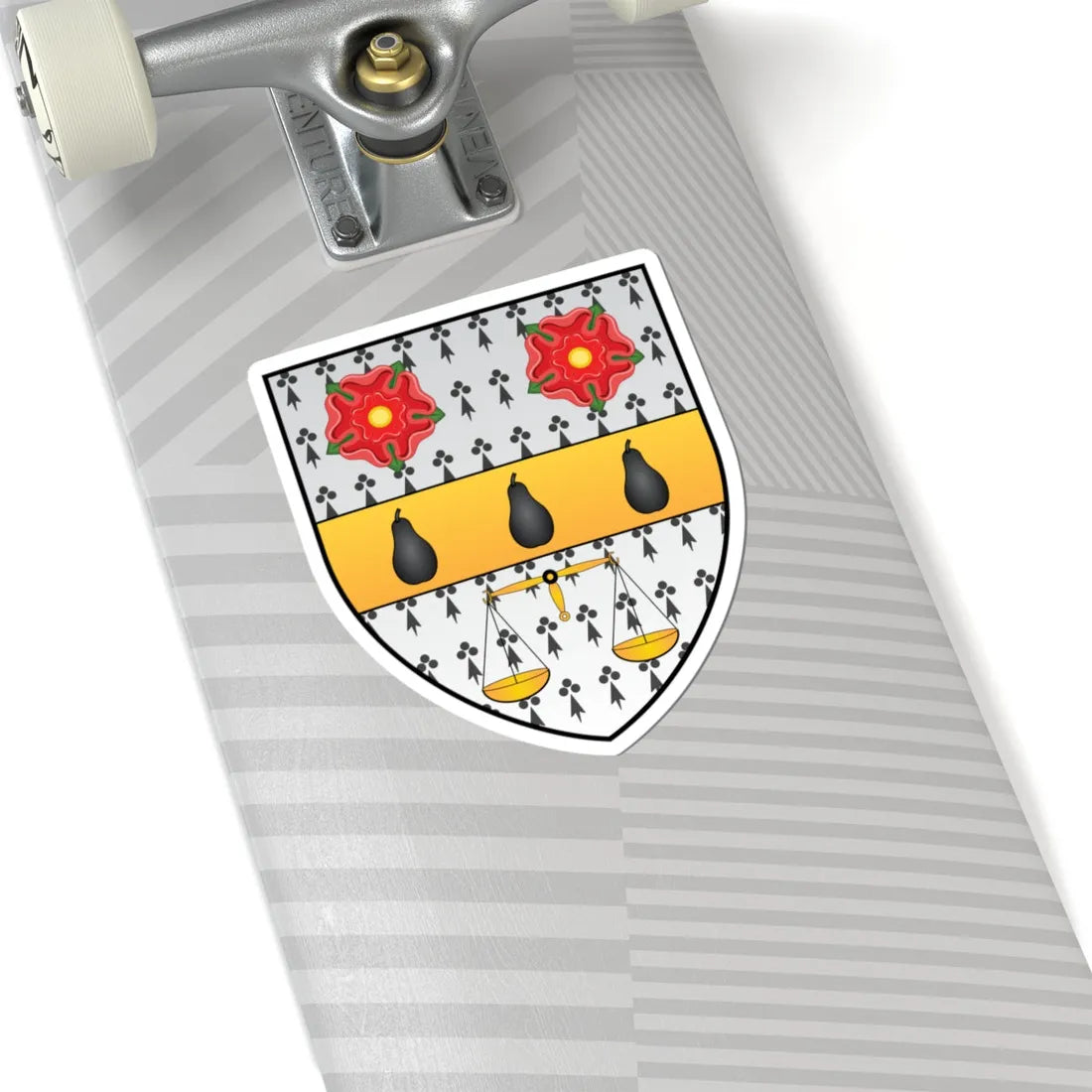 Nuffield College Oxford Coat Of Arms (England) (Coat of Arms) STICKER Vinyl Kiss-Cut Decal - The Sticker Space