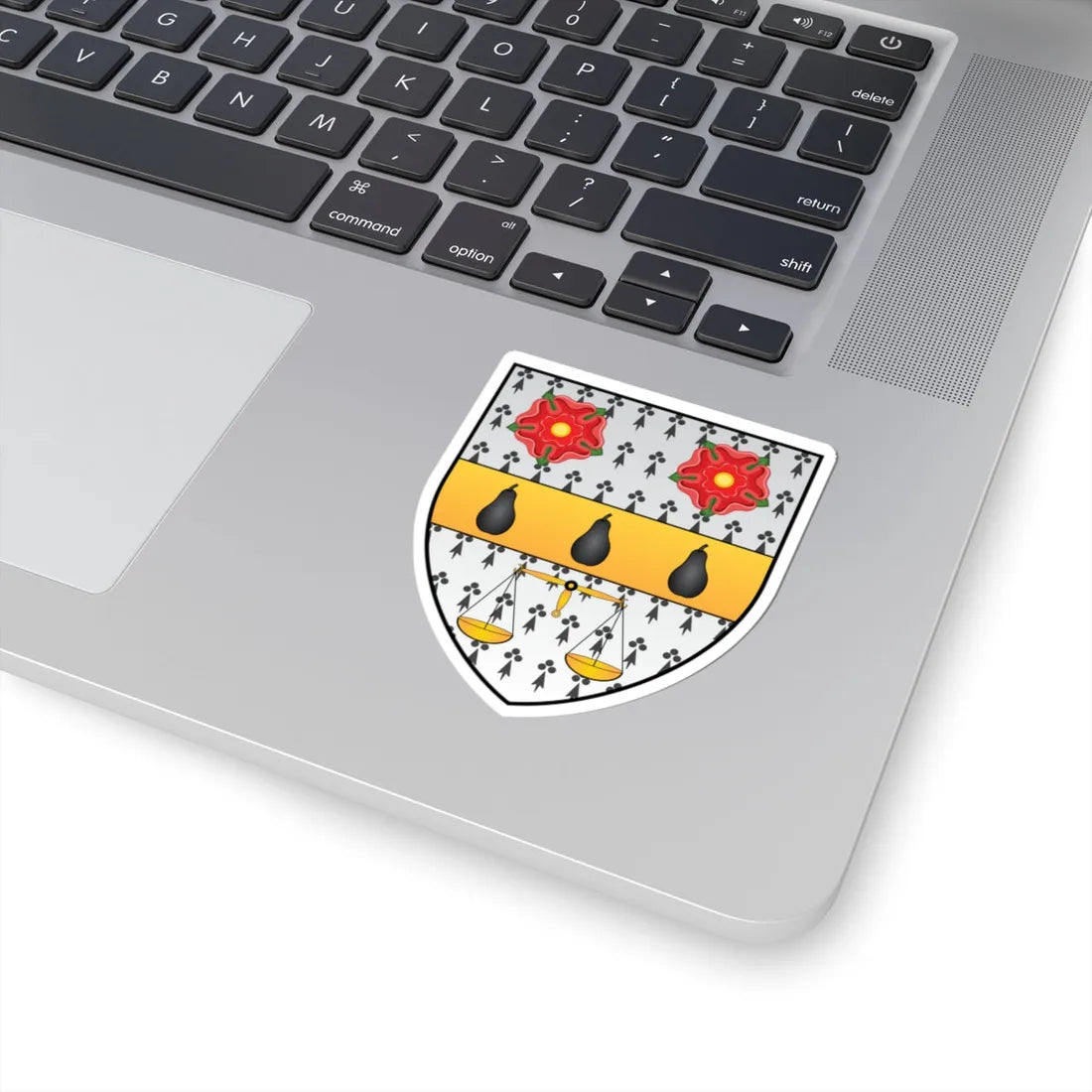 Nuffield College Oxford Coat Of Arms (England) (Coat of Arms) STICKER Vinyl Kiss-Cut Decal - The Sticker Space