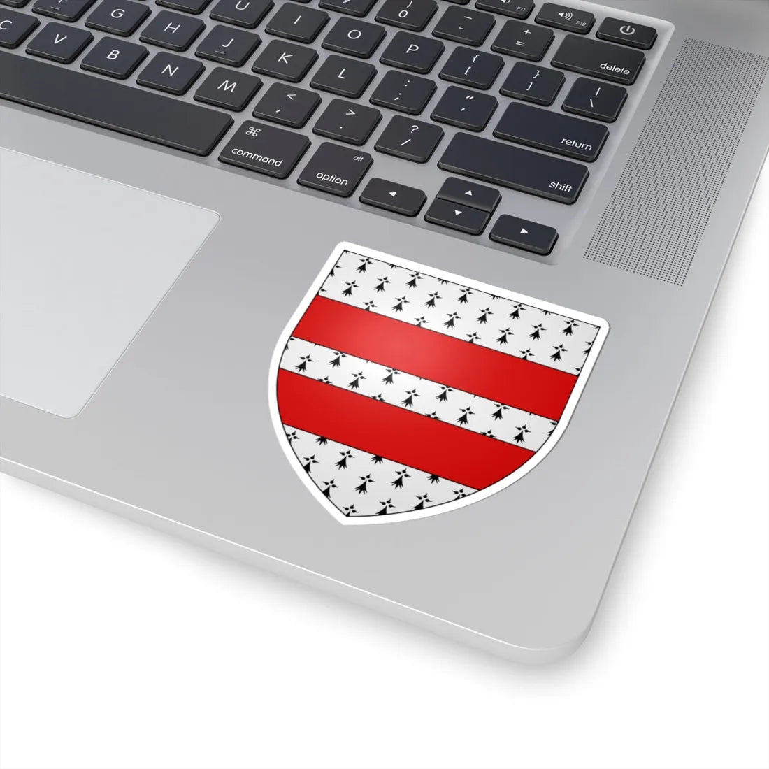 Nugent arms (Ireland) (Coat of Arms) STICKER Vinyl Kiss-Cut Decal - The Sticker Space