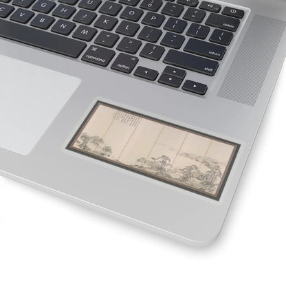 Nukina Kaioku - Lake Biwa in Four Seasons - 1834 v1 - STICKER Vinyl Kiss-Cut Decal