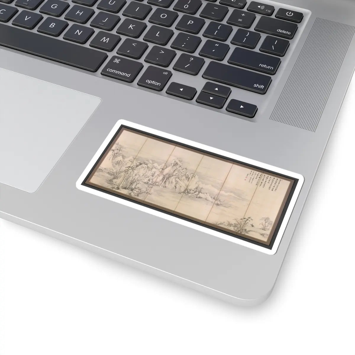 Nukina Kaioku - Lake Biwa in Four Seasons - 1834 v14 - STICKER Vinyl Kiss-Cut Decal