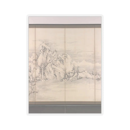 Nukina Kaioku - Lake Biwa in Four Seasons - 1834 v16 - STICKER Vinyl Kiss-Cut Decal