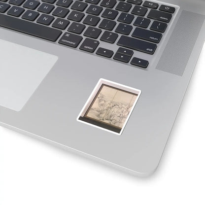 Nukina Kaioku - Lake Biwa in Four Seasons - 1834 v17 - STICKER Vinyl Kiss-Cut Decal