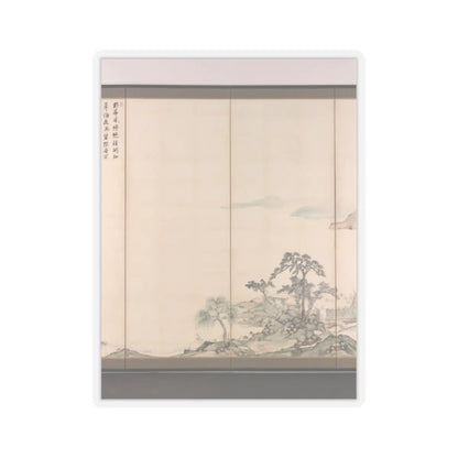 Nukina Kaioku - Lake Biwa in Four Seasons - 1834 v19 - STICKER Vinyl Kiss-Cut Decal