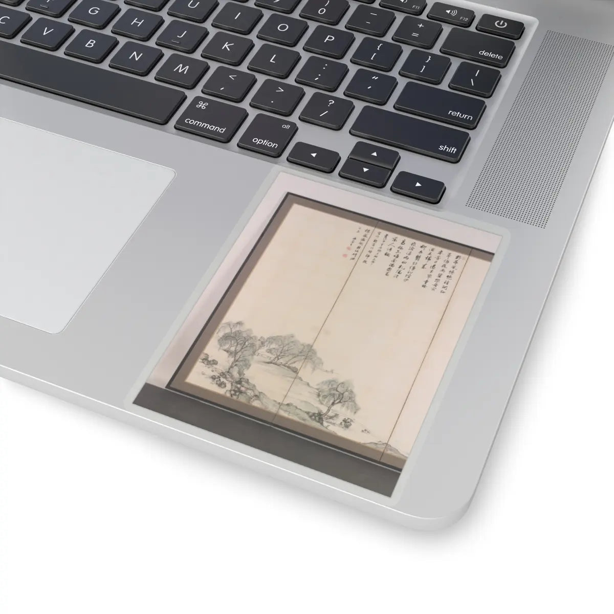 Nukina Kaioku - Lake Biwa in Four Seasons - 1834 v20 - STICKER Vinyl Kiss-Cut Decal