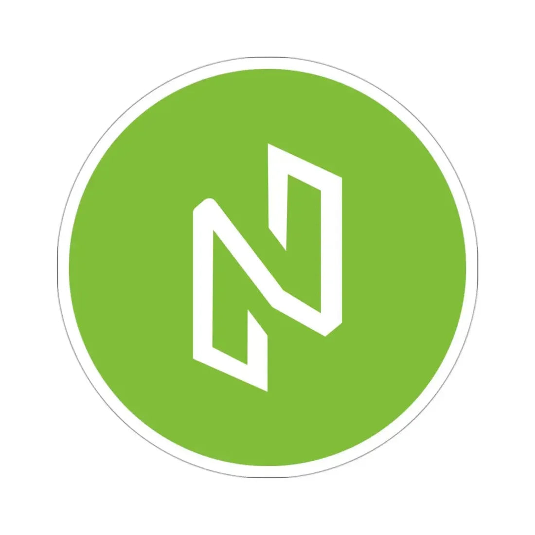 NULS NULS (Cryptocurrency) STICKER Vinyl Die-Cut Decal 3 Inch - The Sticker Space