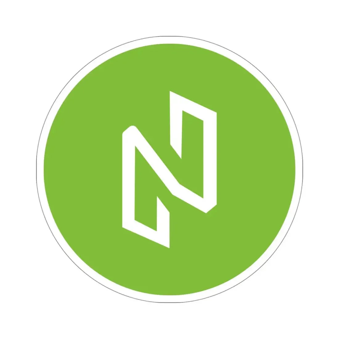 NULS NULS (Cryptocurrency) STICKER Vinyl Die-Cut Decal 4 Inch - The Sticker Space