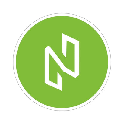 NULS NULS (Cryptocurrency) STICKER Vinyl Die-Cut Decal 4 Inch - The Sticker Space