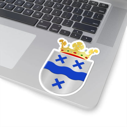 Numansdorp wapen (Netherlands) (Coat of Arms) STICKER Vinyl Kiss-Cut Decal - The Sticker Space