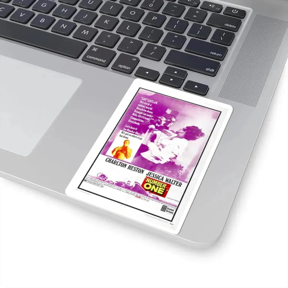 Number One 1969 Movie Poster - STICKER Vinyl Kiss-Cut Decal - The Sticker Space