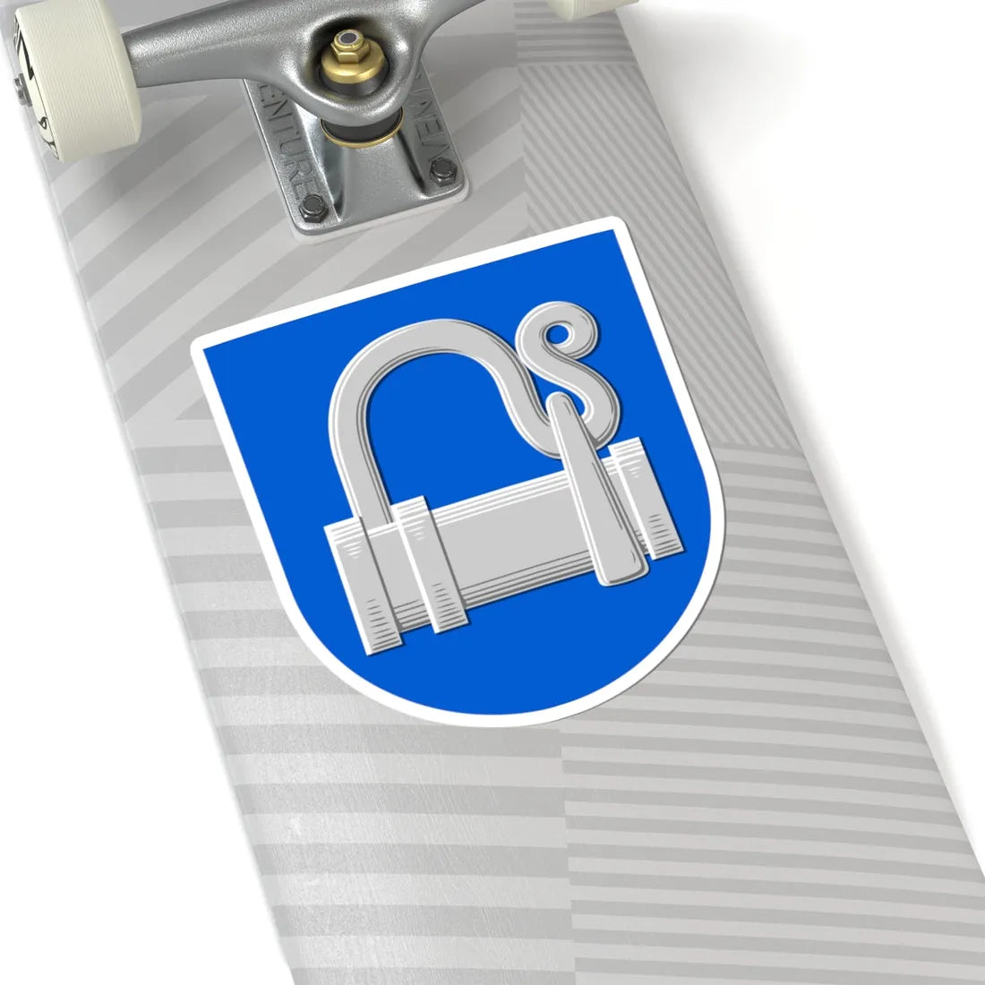 Nummi-Pusula.vaakuna (Finland) (Coat of Arms) STICKER Vinyl Kiss-Cut Decal - The Sticker Space