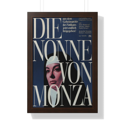 NUN OF MONZA 1969 - Framed Movie Poster-16″ x 24″-The Sticker Space