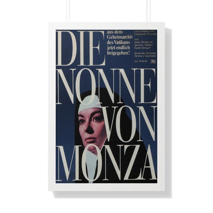 NUN OF MONZA 1969 - Framed Movie Poster-20" x 30"-The Sticker Space