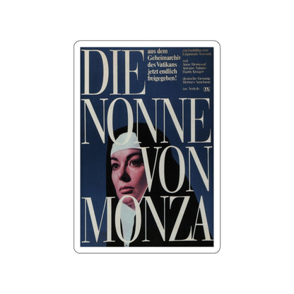 NUN OF MONZA 1969 Movie Poster STICKER Vinyl Die-Cut Decal-White-The Sticker Space