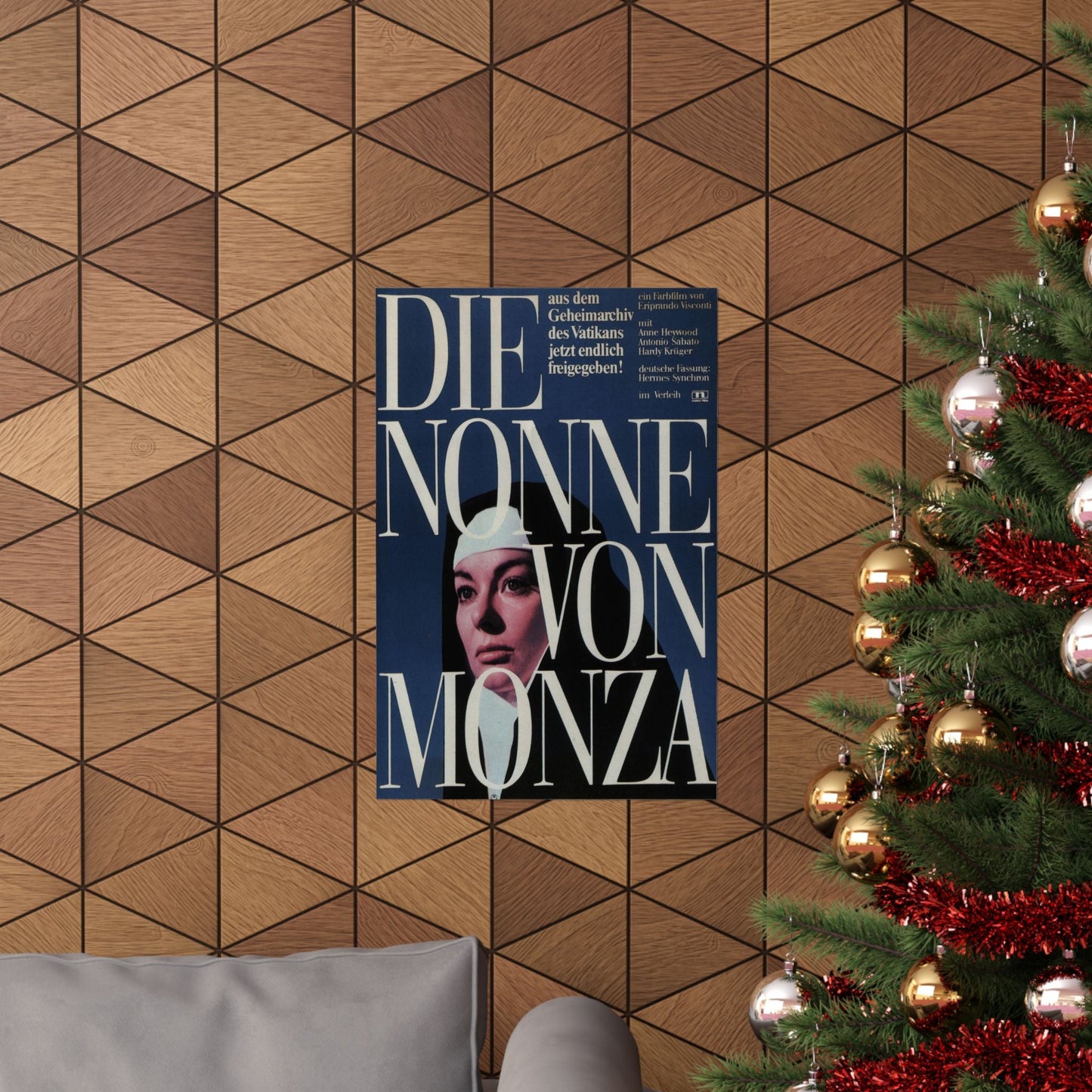 NUN OF MONZA 1969 - Paper Movie Poster-The Sticker Space